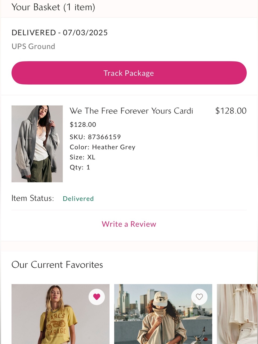 We The Free Forever Yours Cardi - Picture 2 of 6